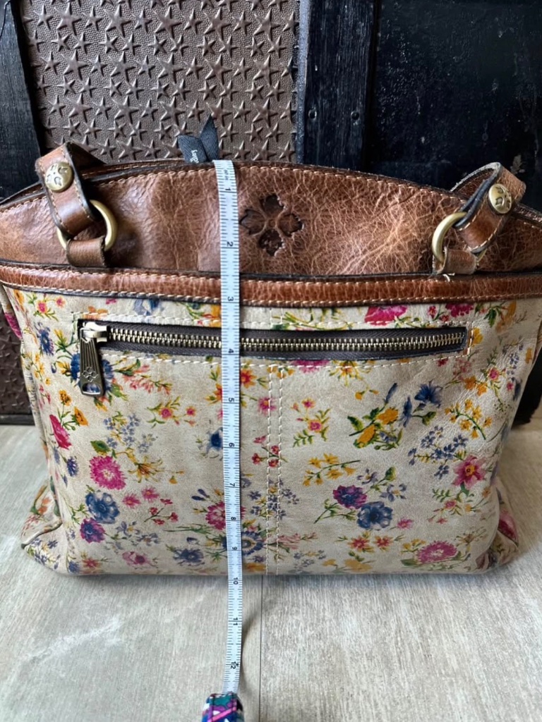 Patricia Nash Cassini Floral Leather Tote — image 8 of 8